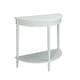preview thumbnail 7 of 18, Convenience Concepts French Country Half-Round Entryway Table with Shelf