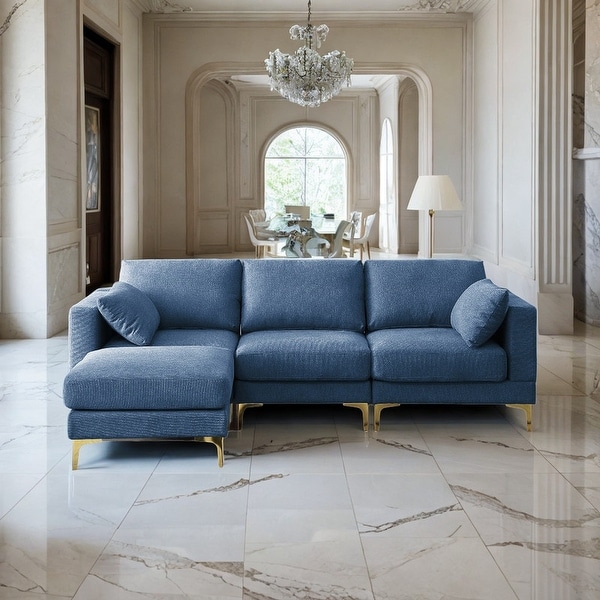 Blue seats living room best sale