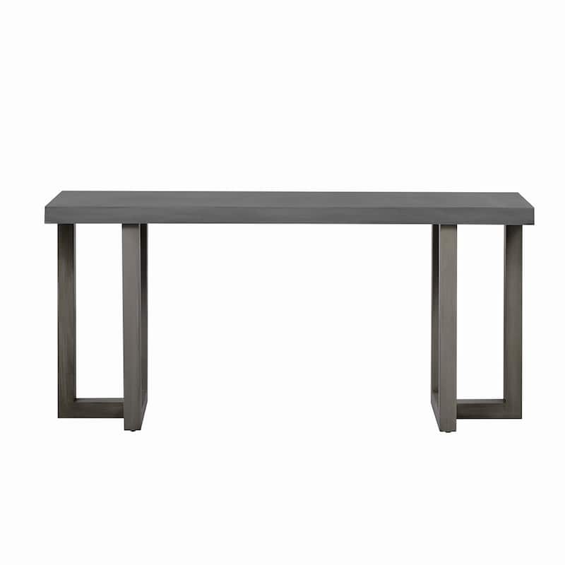 Modern and Classic Console Table with Wood Legs