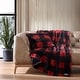 preview thumbnail 3 of 2, Eddie Bauer Faux Fur 2 Piece Throw Blanket & Pillow Set