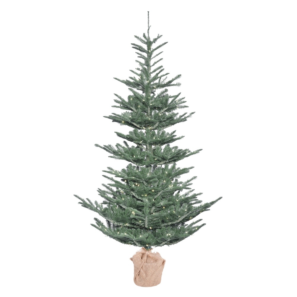 Vickerman 4' Alberta Blue Spruce Artificial Christmas Tree, Warm White  Dura-lit LED Lights Green On Sale Bed Bath  Beyond 34931571
