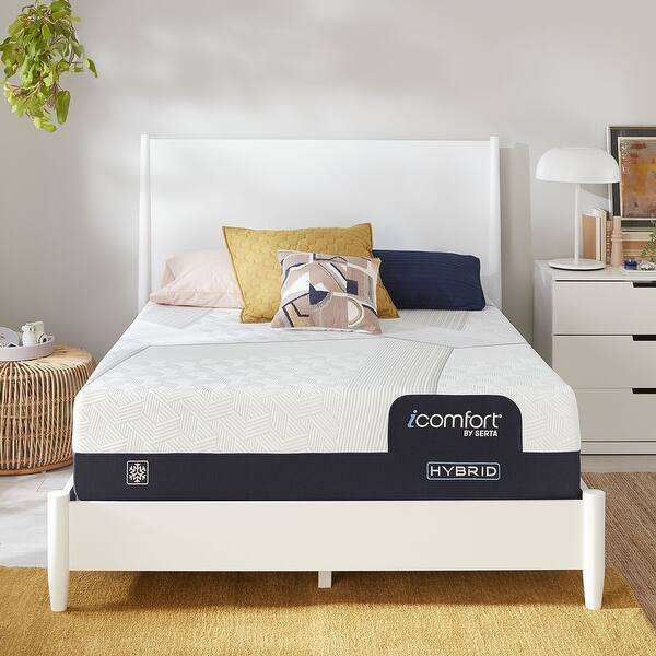 Serta Icomfort Cf 1000 12 Inch Hybrid Medium Mattress Overstock 31053530