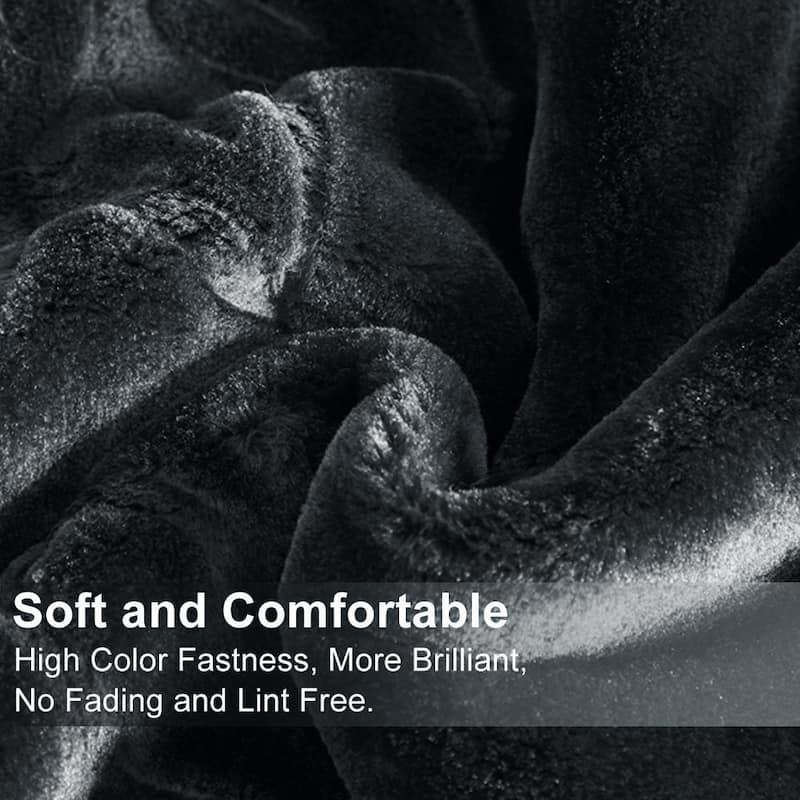 Embossed Floral Bed Blanket 85"x95" - 9lbs