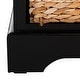 preview thumbnail 8 of 8, SAFAVIEH Herman 6-Drawer Black Storage Unit - 29.9” x 13” x 26”