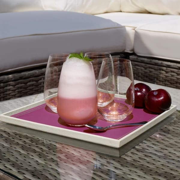 Mikasa Set of 4 Melody Highball Glasses, 20 Oz