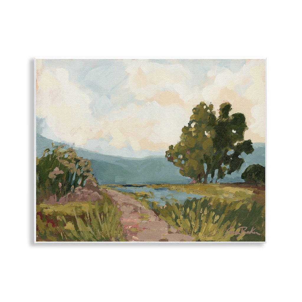Stupell Path to Distant Countryside Wall Plaque Art Design By Sara Baker