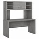 preview thumbnail 17 of 38, Echo 60W Credenza Desk with Hutch from Office by kathy ireland®