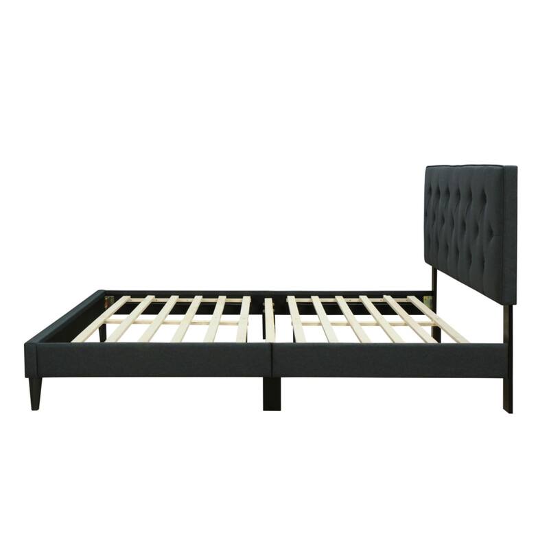 Twin Size Tufted Bed in a Box with USB Charging