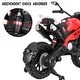 preview thumbnail 13 of 29, 12V Kids Ride On Motorcycle with Hand Racing Brake, PU Seat & Wireless Music for 3-6 Years