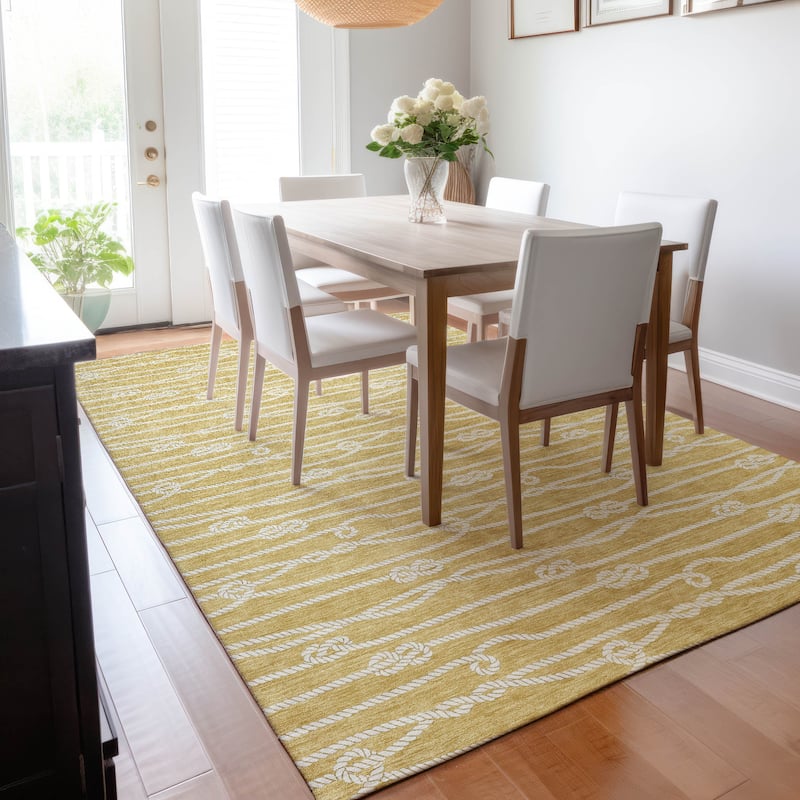 Premium Washable Super Soft Nautical Rope Mayfield Rug