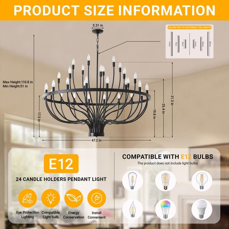 Farmhouse Chandelier Large Wagon Wheel Chandeliers Candle Chandelier