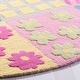 preview thumbnail 9 of 13, SAFAVIEH Handmade Children's Patchworks Pink New Zealand Wool Rug