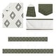 preview thumbnail 2 of 4, Sweet Jojo Designs Dark Green Boho Arrow Boy Girl Gender Neutral 6p Crib Bedding + BreathableBaby Breathable Mesh Liner Bohemian