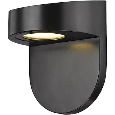 Millennium Lighting 44001 6" Tall LED Outdoor Wall Sconce with Frosted
