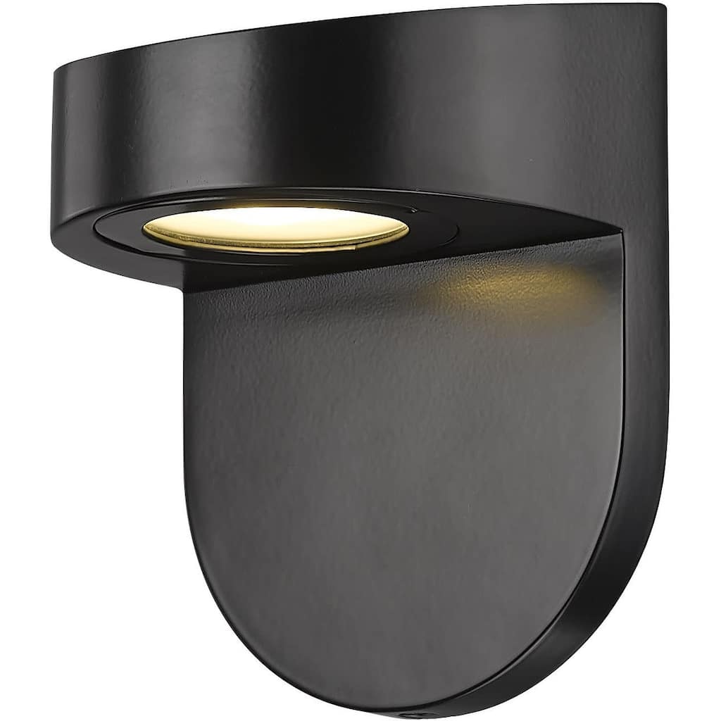 Millennium Lighting 44001 6" Tall LED Outdoor Wall Sconce with Frosted