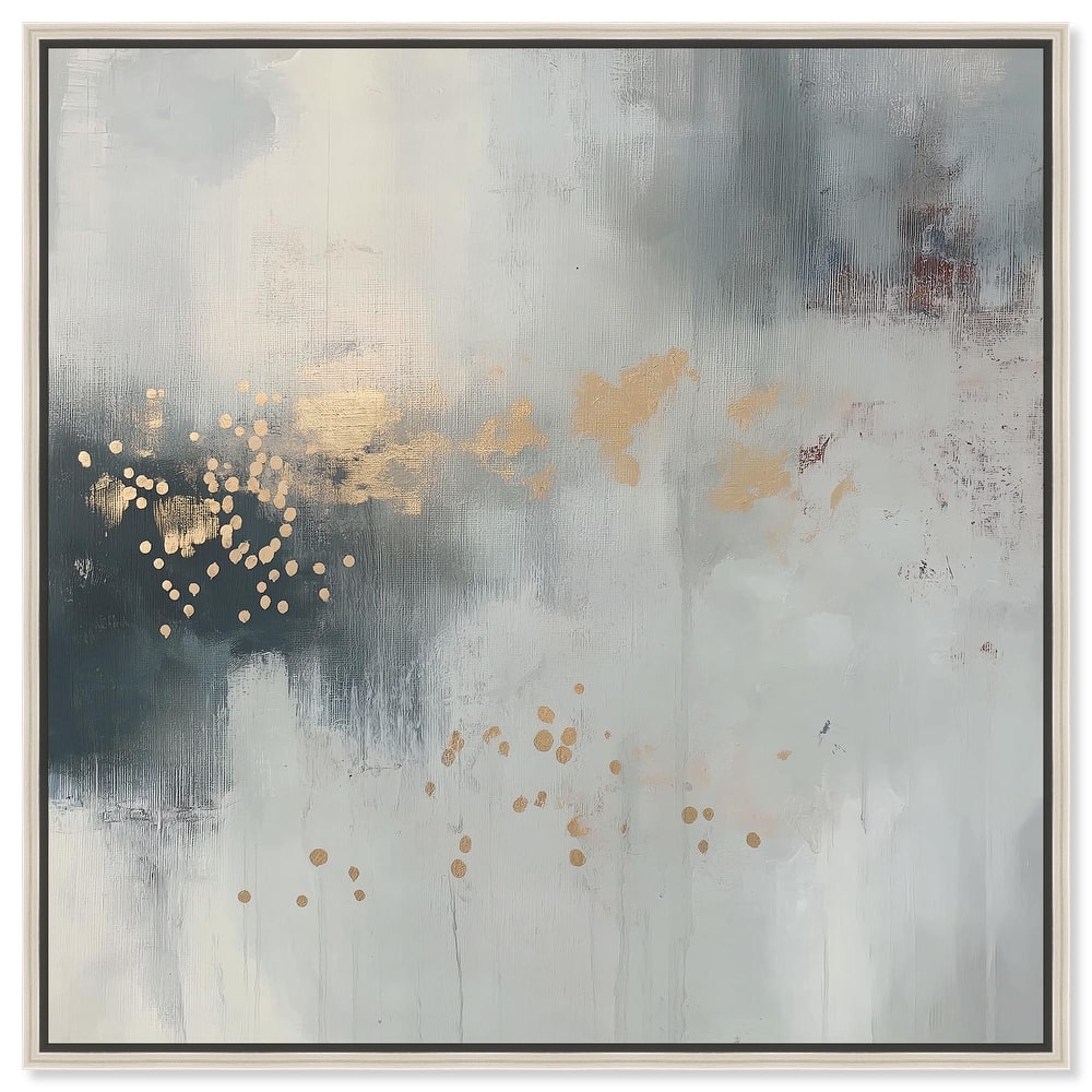 Silvered Hues and Gold II Canvas by Art Remedy