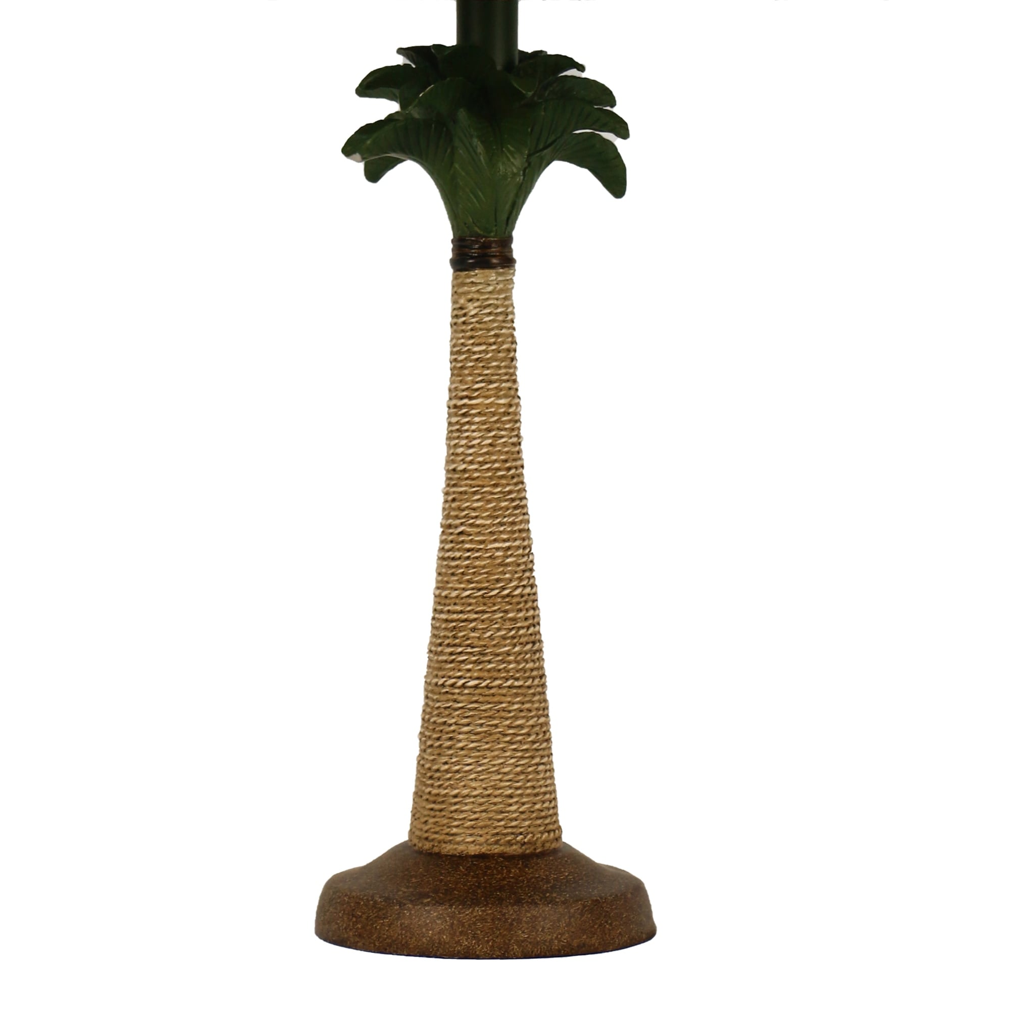 25" Pineapple Cast Table Lamp with Designer Rattan Shade - 25