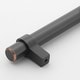preview thumbnail 2 of 1, GlideRite 3.75-inch CC Solid Oil Rubbed Bronze Euro Cabinet Bar Pulls (Pack of 10 or 25) Pack of 10