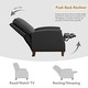 preview thumbnail 62 of 68, Spruce & Spring Alston Push Back Recliner Chair with Nailhead Trims for Living Room