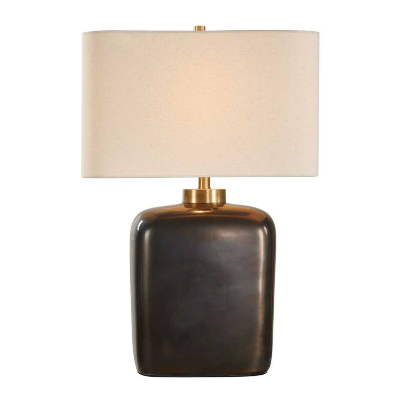 Uttermost Quentin Dark Bronze Table Lamp - N/A