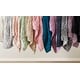 preview thumbnail 9 of 13, Madison Park Solid Ruched Faux Fur 50x60" Ultra-Soft Reversible Throw