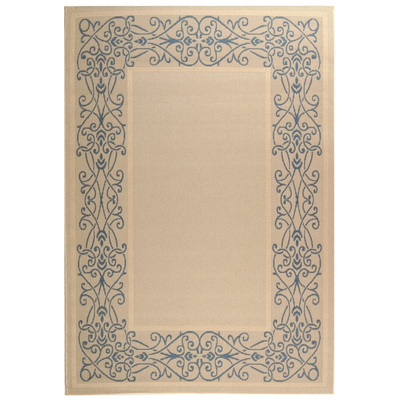 SAFAVIEH Courtyard Marylou Waterproof Patio Backyard Rug