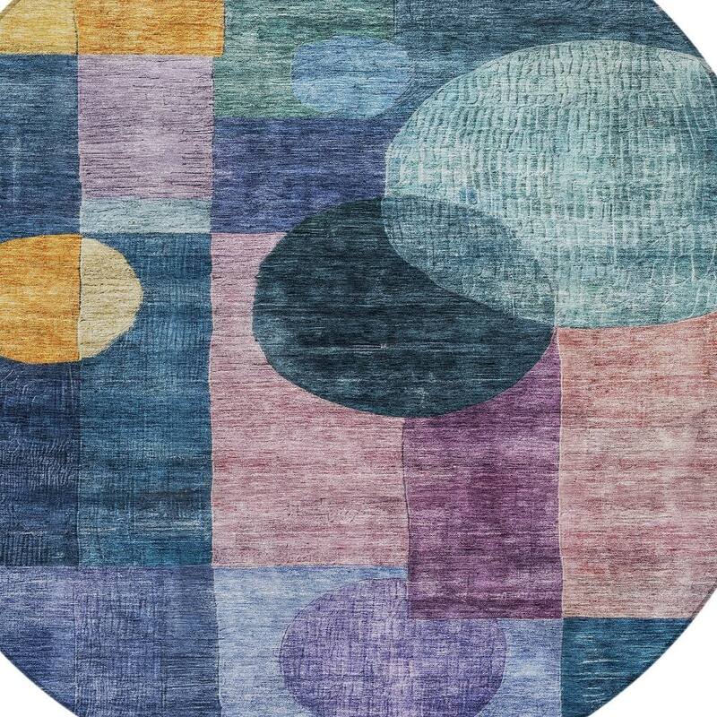 HomeRoots Geometric Transitional Rectangle Outdoor Rug