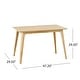 preview thumbnail 9 of 70, Idalia 5-piece Wood Rectangular Dining Set by Christopher Knight Home