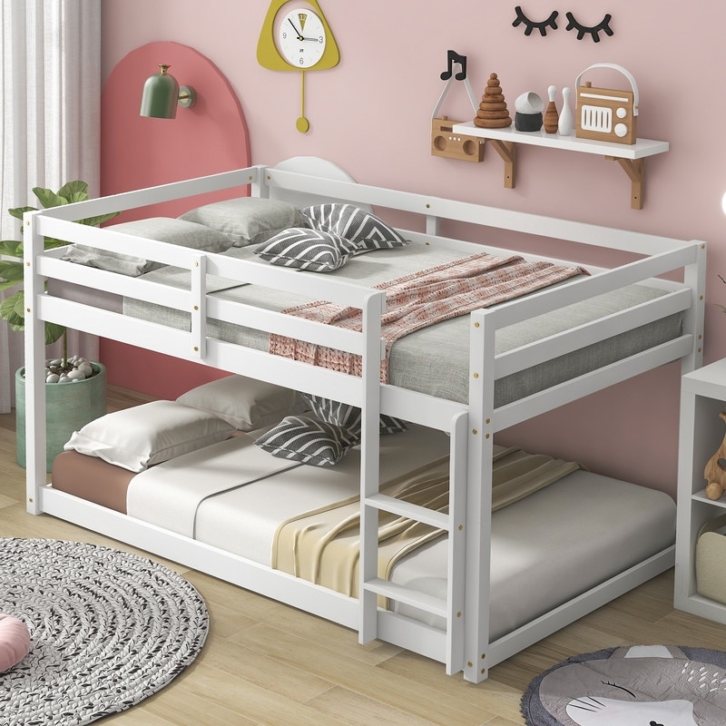 Low twin on sale bunk bed