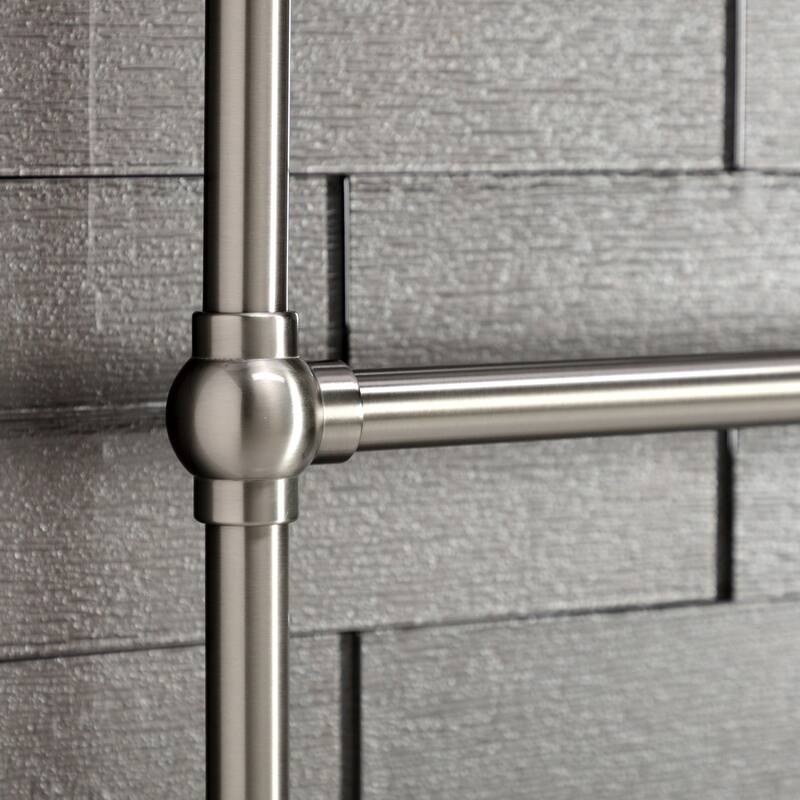 Kingston Brass Maximilien 30-Inch Wall Mount 3-Bar Towel Rack
