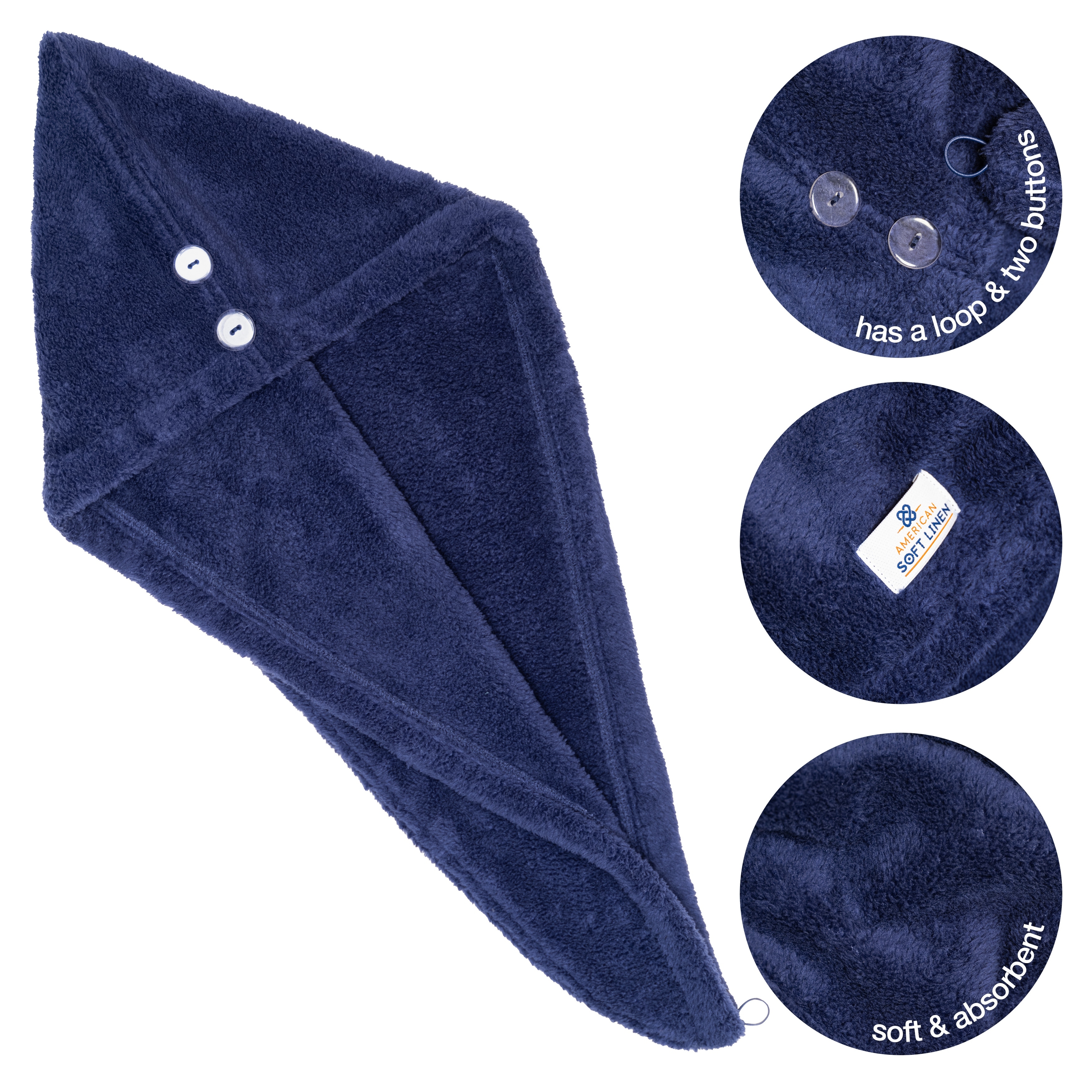 Bed bath and beyond hair towel top