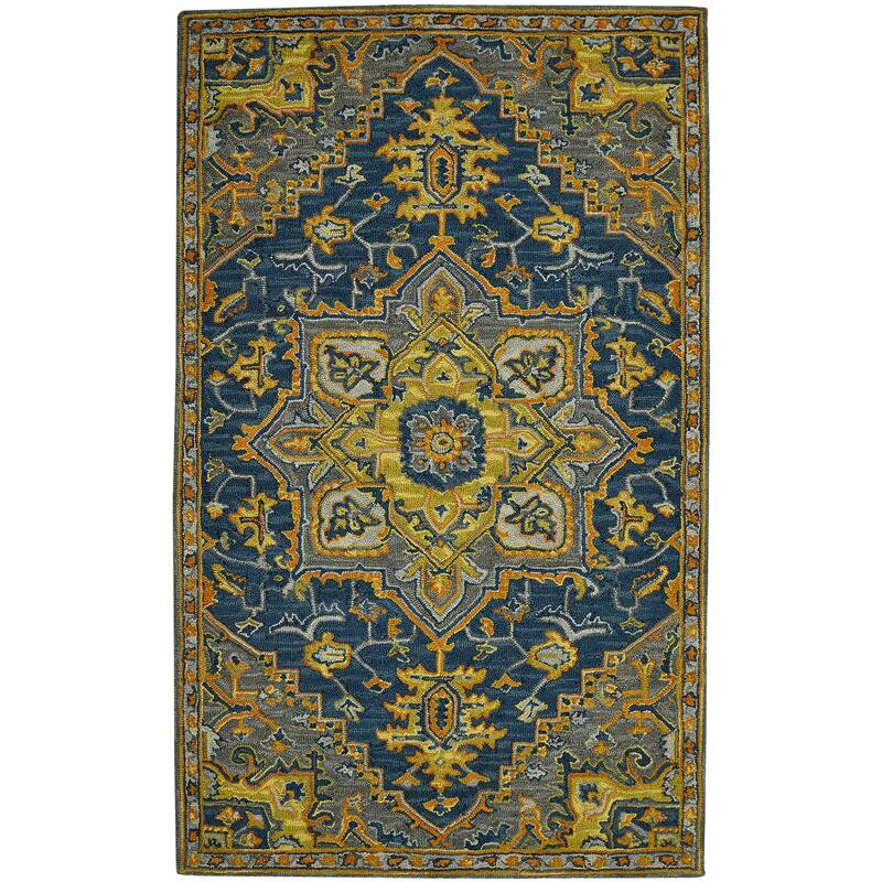 Everly Roe Boho Chic Hand-Tufted New Zealand Wool Area Rug