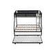 preview thumbnail 5 of 7, Black Twin over Full Metal Bunk Bed with Trundle