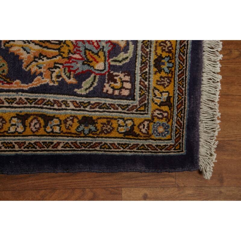 Traditional Floral Shahreza Persian Area Rug Hand-knotted Wool Carpet - 10'4" x 13'10"