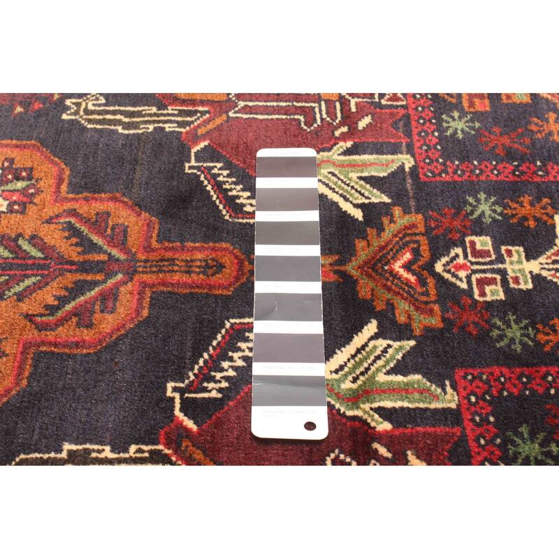 ECARPETGALLERY Hand-knotted Teimani Black Wool Rug - 2'9 x 4'4