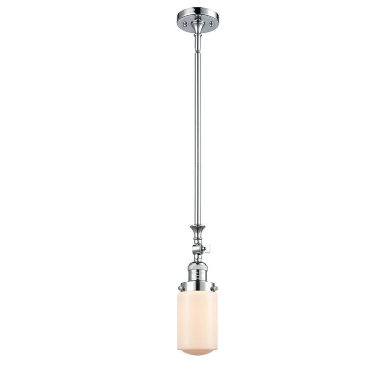 Innovations Lighting Dover 5" Wide Mini Rod Hung Adjustable Pendant