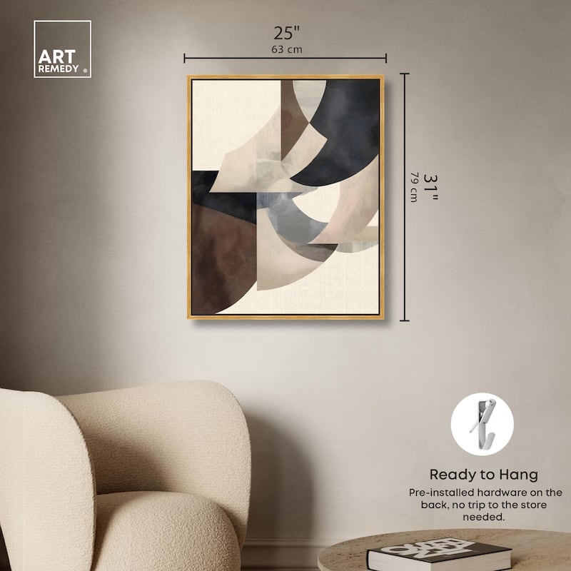 Planar Curves Canvas by Art Remedy