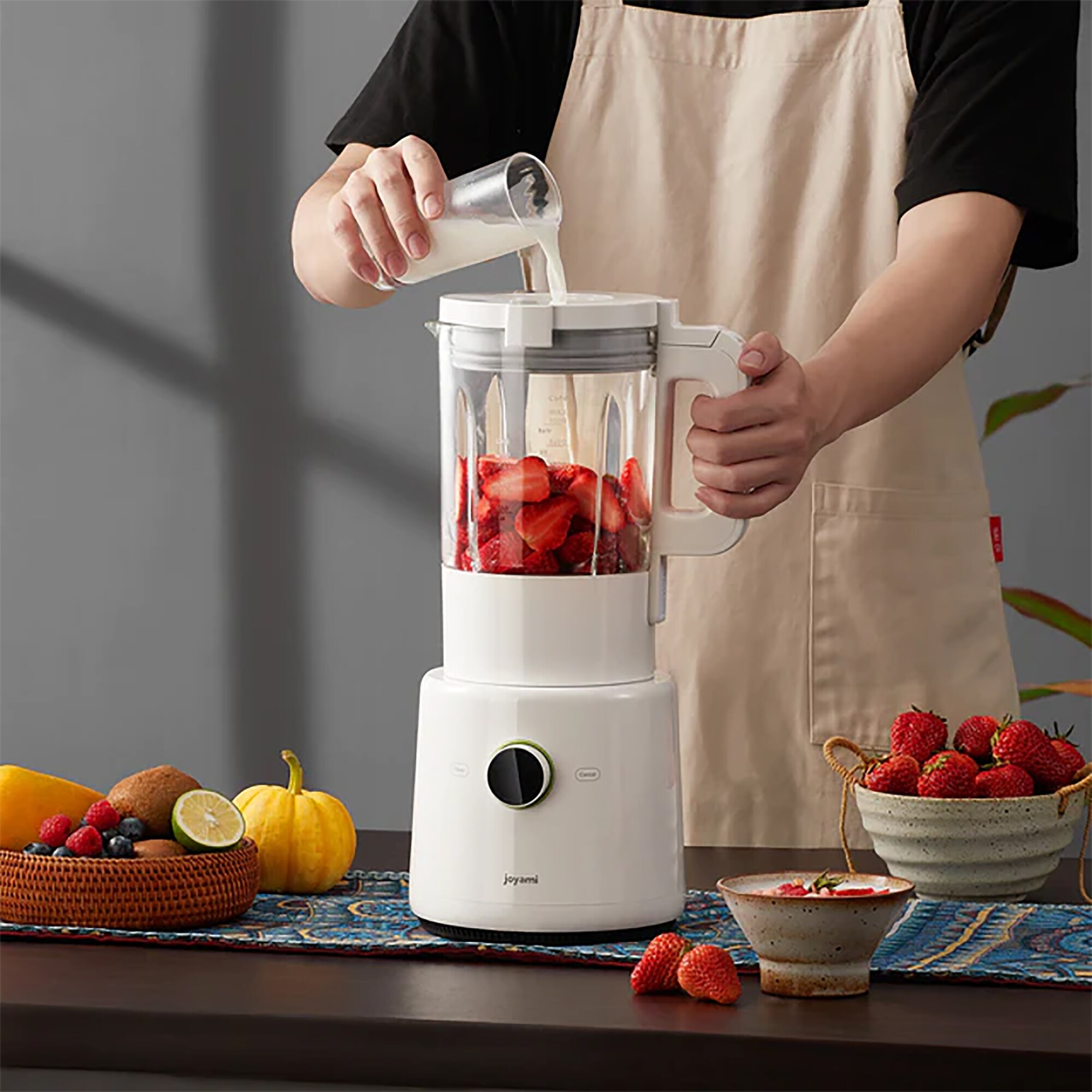 Joyami 9 Speed 56oz. Countertop Food Blender with App Control