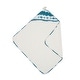 preview thumbnail 38 of 40, Crane Baby Hooded Towel Blue Tie Dye