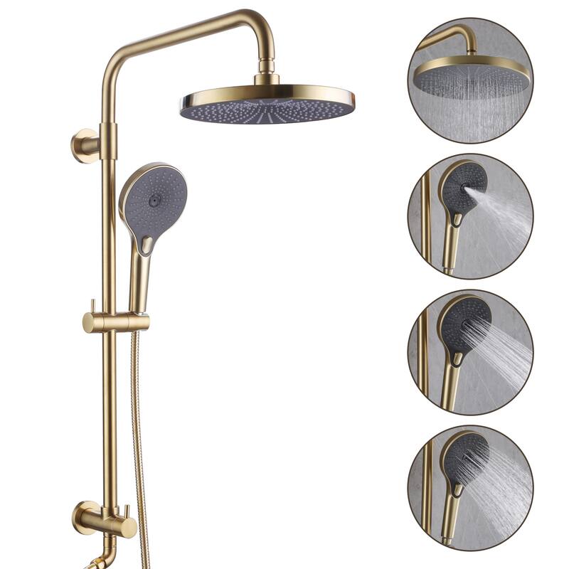 Rbrohant Round bathroom shower head set (not including the main body)