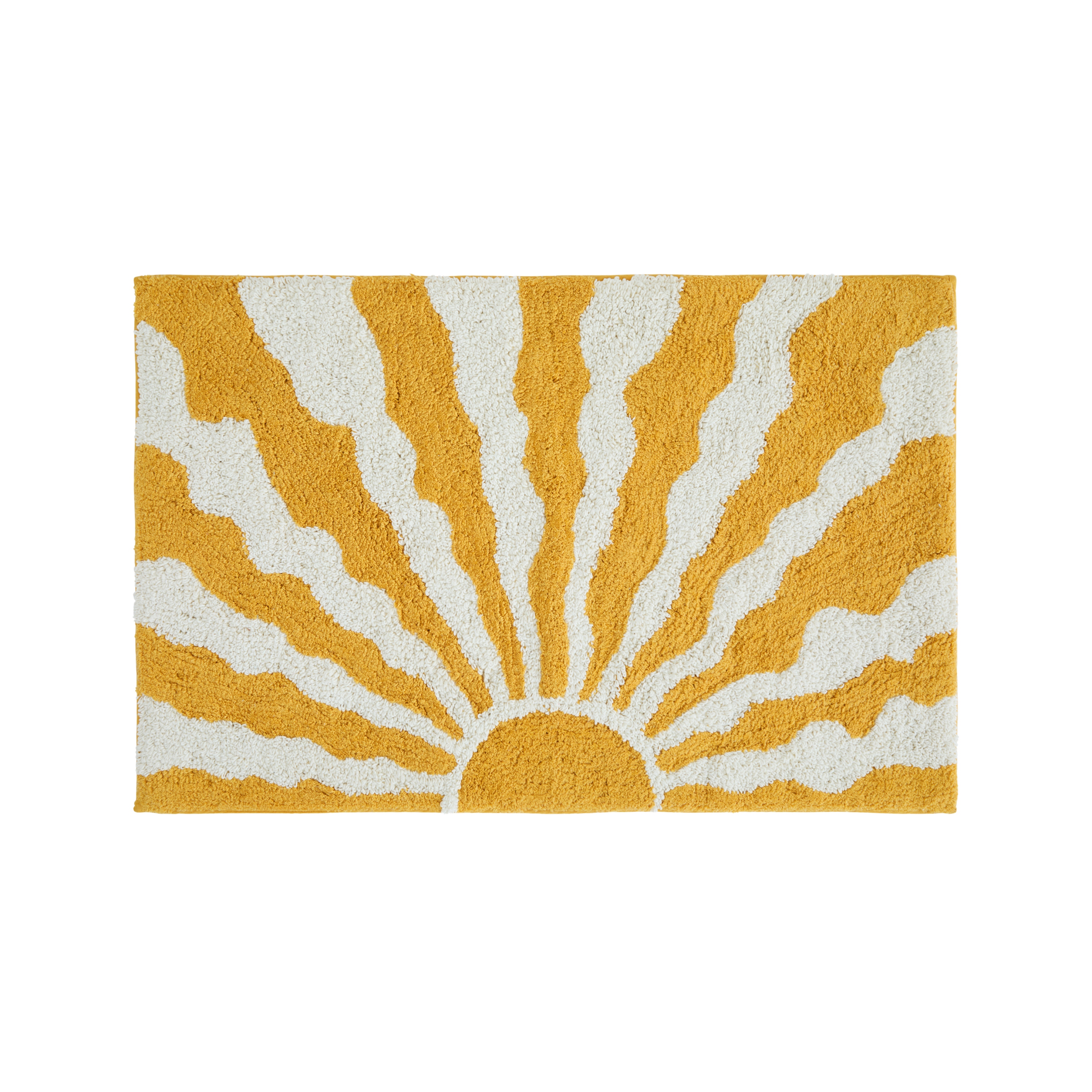 Becky Cameron 100% Cotton Modern Patterned Bath Mat
