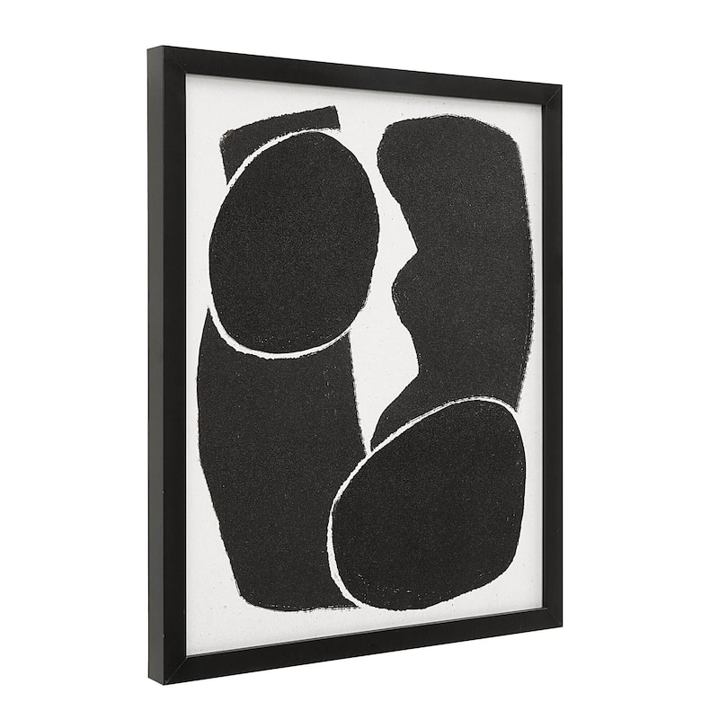 Renwil Carife Canvas 5-Piece Wall Art with Black Frame