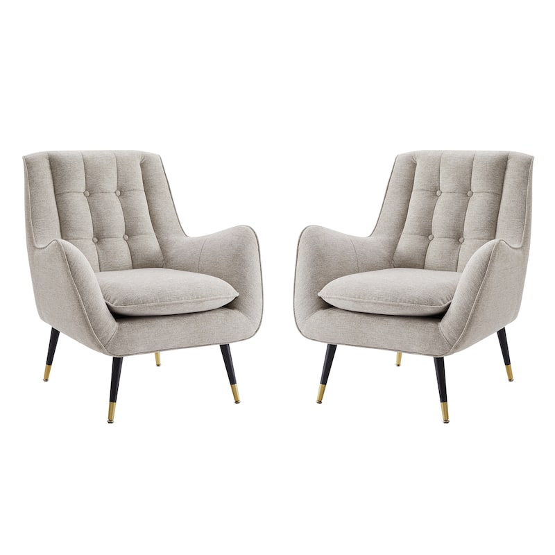 Art Leon Mid-century Modern Accent Arm Chair (SET OF 2)