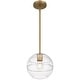 preview thumbnail 3 of 13, Access Lighting Swirl 1 Light Pendant