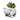 Curata Stone Resin Mini Pig Pudgy Planter