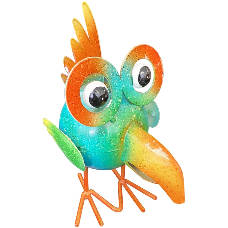 8.25" Iron Baby Jungle Birds