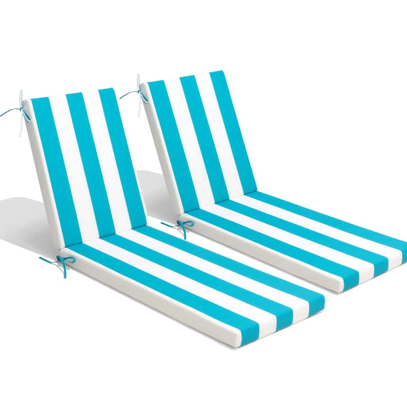 Pellebant Outdoor Patio Chaise Lounge Cushion