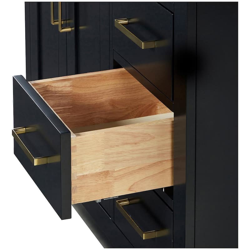 Ariel T036SLCQRVO Hepburn 36" Free Standing Single Basin Vanity Set