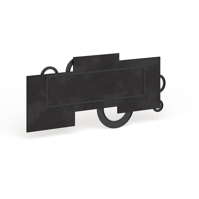 Multi MDF Modern Wall decor 17 x 36 x 1