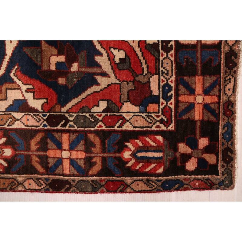 ECARPETGALLERY Hand-knotted Kayseri Vintage Red Wool Rug - 6'11 x 9'9